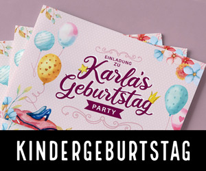 Einladungen zum Kindergeburtstag