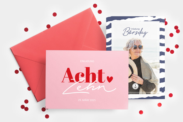 Einladung zum Geburtstag