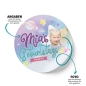 Preview: Aufkleber Kindergeburtstag Einhorn Design