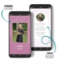 Preview: Digitale Dankeskarte zur Konfirmation - Leaf