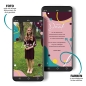 Preview: Digitale Dankeskarte zur Konfirmation - Kunterbunt
