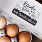 Preview: Stempel für Eierkartons - mit Liebe