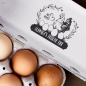 Preview: Stempel für Eierkartons - Dicke Berta