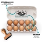 Preview: Stempel für Eierkartons - Nest