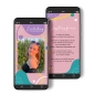 Preview: Digitale Einladung zur Konfirmation- Kunterbunt