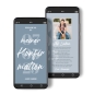 Preview: Digitale Einladung zur Konfirmation- Numerary
