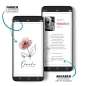 Preview: Digitale Trauerdanksagung - Mohnblume