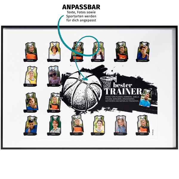 Abschiedsbild Basketball
