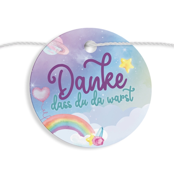 Geschenkanhänger mit deinem Wunschtext