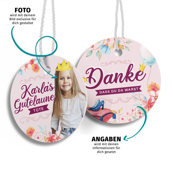 Märchenhafter Geschenkeanhänger