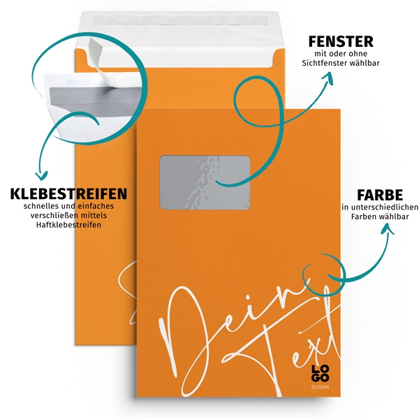 Briefumschlag C4 - schmuck