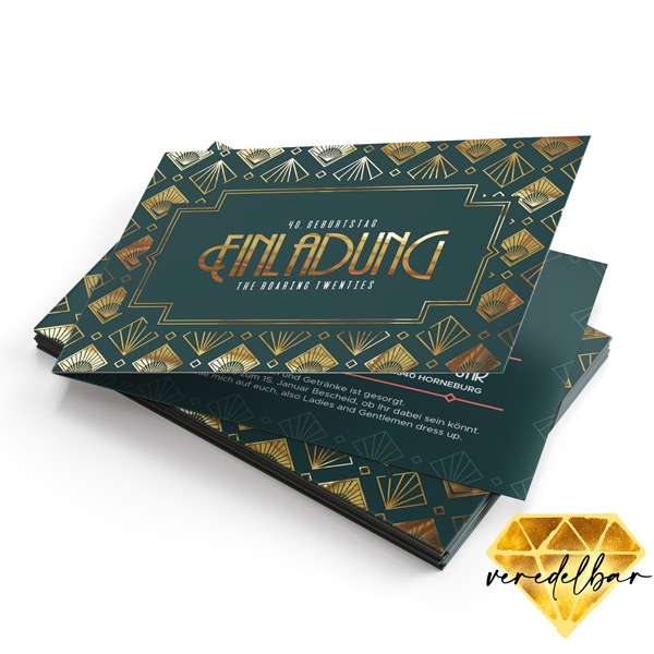 Einladung - Goldene Zwanziger