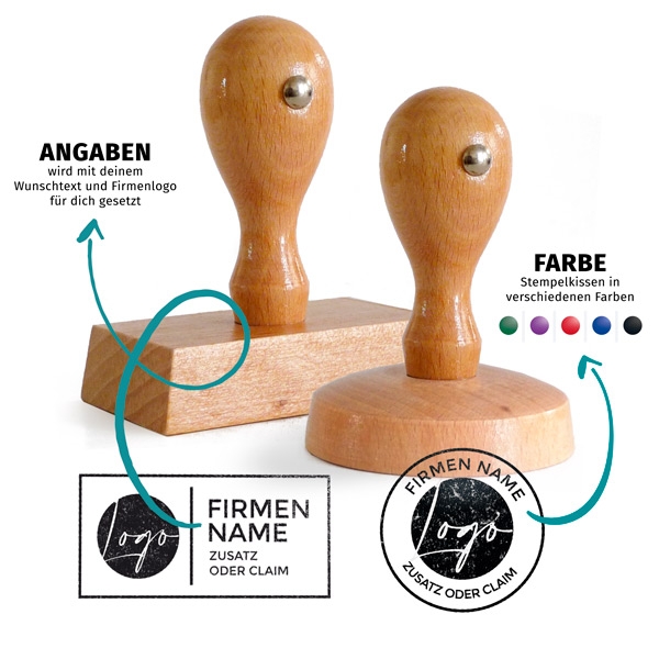 Stempel - aquarell