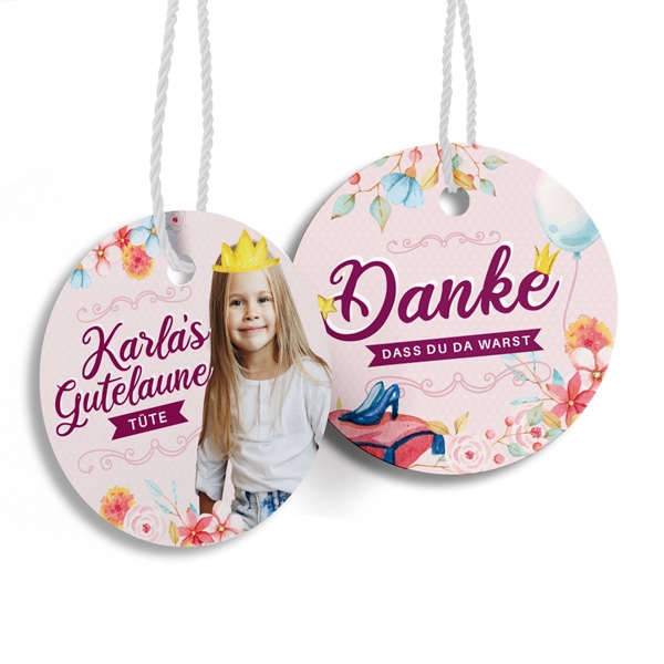 Geschenkanhänger passend zur Einladung
