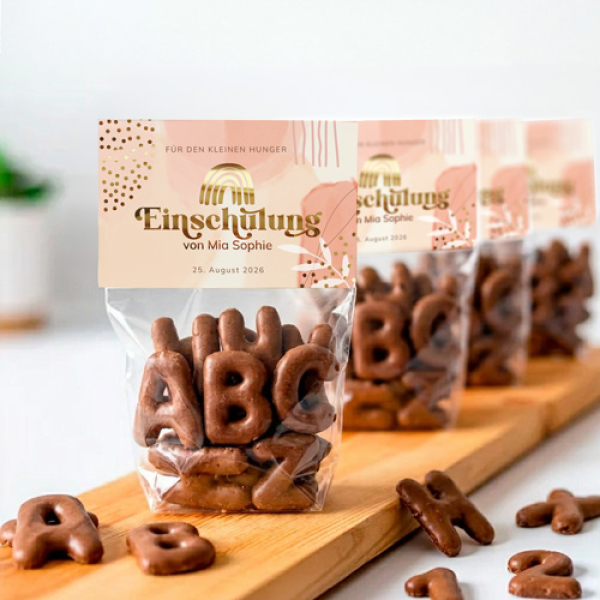 Gastgeschenk in Farbe Meerblau