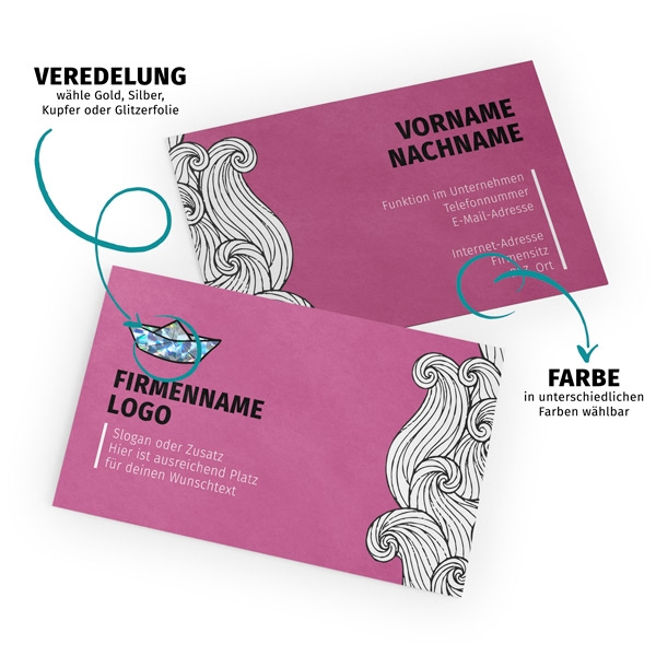 Visitenkarten - nordisch
