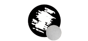 Silber (∅2.5cm/einseitig)