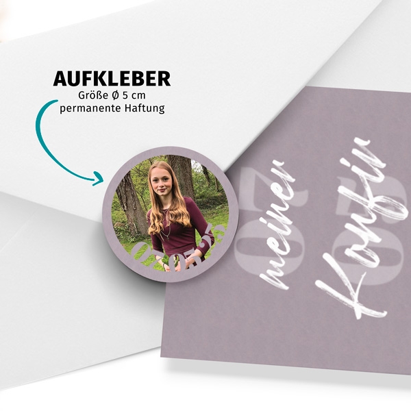 Siegelaufkleber - Numerary