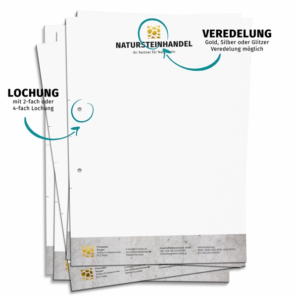Briefpapier -  klassisch