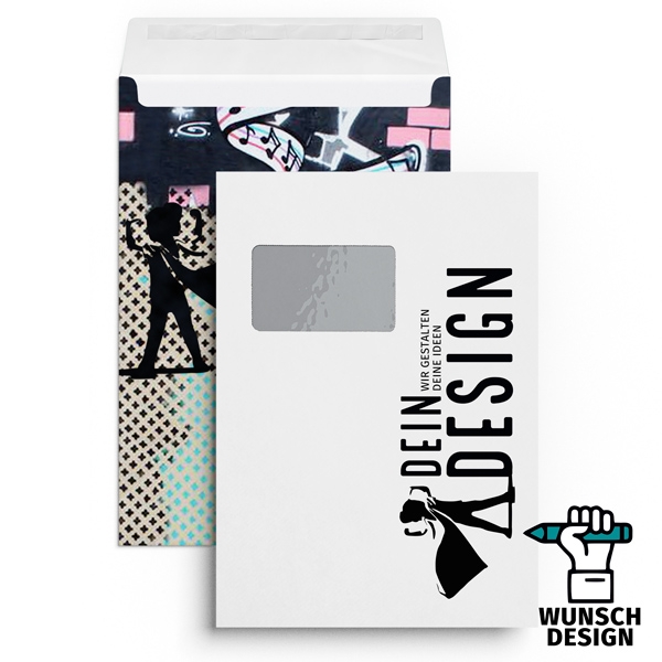 Briefumschlag C4 - design lassen