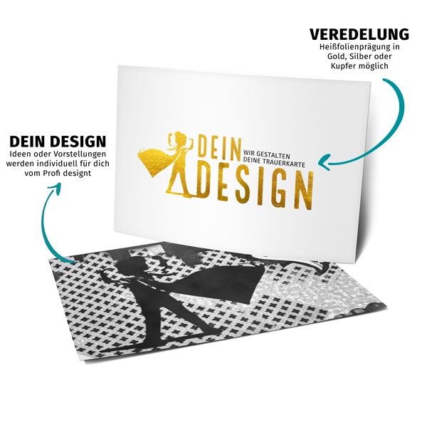 Trauerdanksagung design lassen