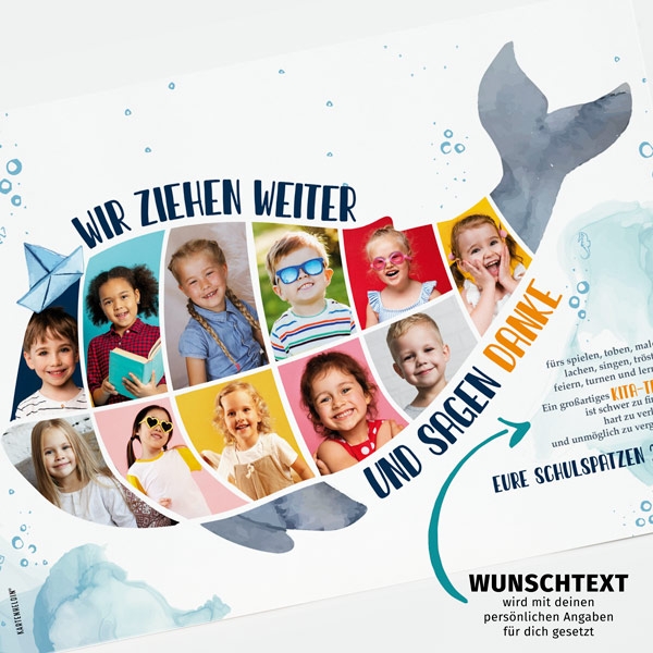 Fotocollage - Fisch