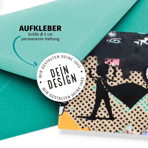 Aufkleber -  design lassen