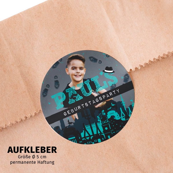 Aufkleber - Detektiv