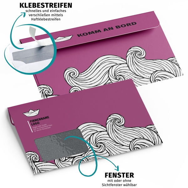 Briefumschlag - nordisch