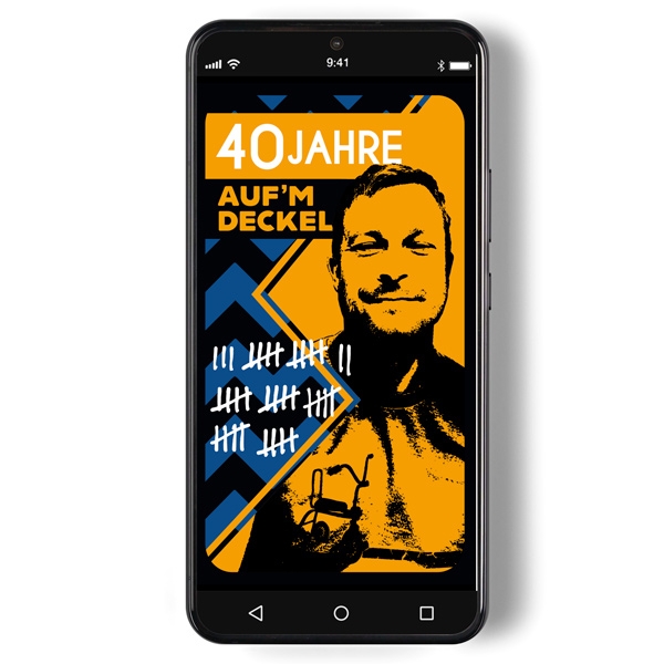 Digitale Einladung - Auf m Deckel