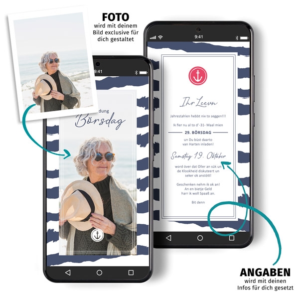 Digitale Einladung - Maritim