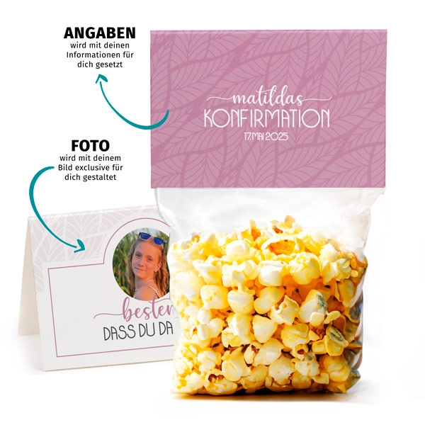 Gastgeschenk mit Wunschtext