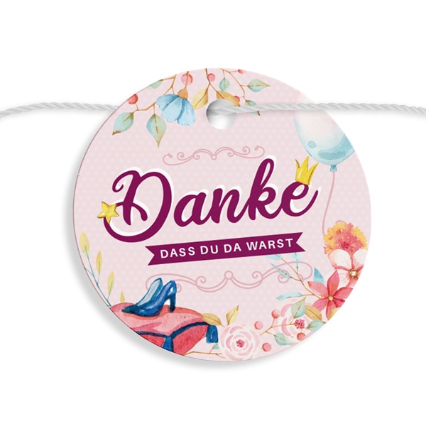 Geschenkanhänger mit deinem Foto und Wunschtext