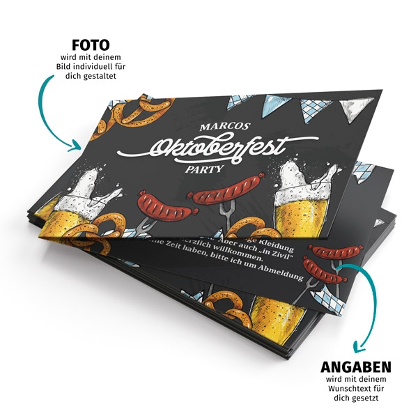 Einladung Oktoberfest zum Geburtstag