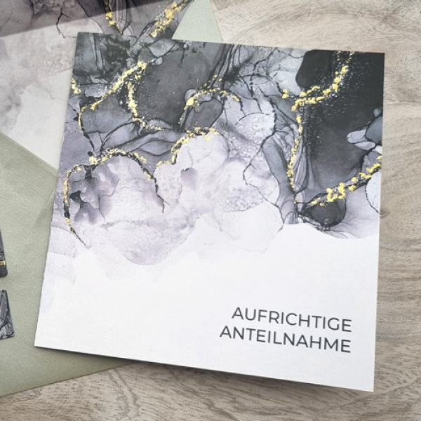 Trauerkarte - Nebel