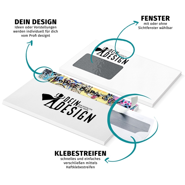 Briefumschlag - design lassen