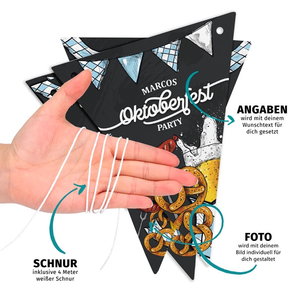 Wimpelkette - Oktoberfest